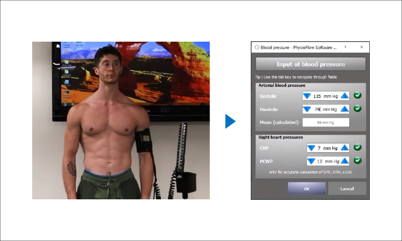 手順5「血圧データを測定・入力する」